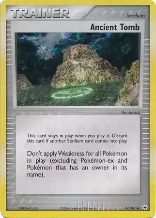 Ancient Tomb Reverse Holo