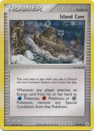 Island Cave Reverse Holo
