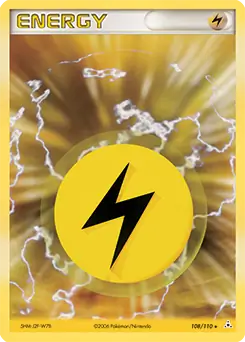 Lightning Energy Reverse Holo Pokemon card from Holon Phantoms
