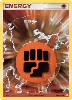 Fighting Energy Reverse Holo Pokemon card from Holon Phantoms