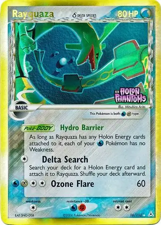 Rayquaza Reverse Holo