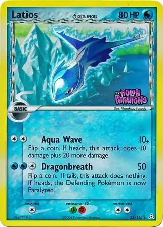 Latios Reverse Holo