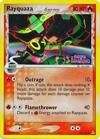 Rayquaza Reverse Holo