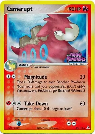 Camerupt Reverse Holo