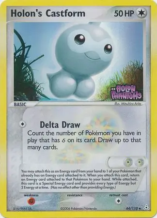 Holon's Castform Reverse Holo