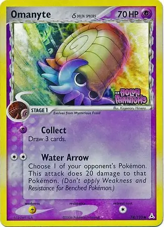 Omanyte Reverse Holo