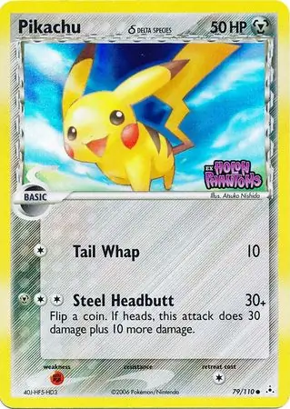 Pikachu Reverse Holo
