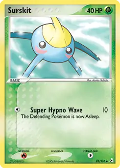 Surskit Pokemon card from Holon Phantoms