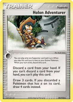 Holon Adventurer Pokemon card from Holon Phantoms