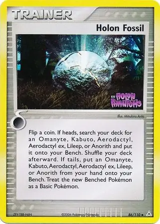 Holon Fossil Reverse Holo Pokemon card from Holon Phantoms