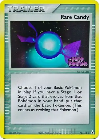 Rare Candy Reverse Holo Pokemon card from Holon Phantoms