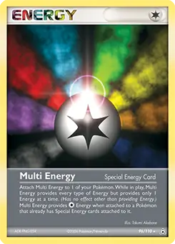 Multi Energy Pokemon card from Holon Phantoms
