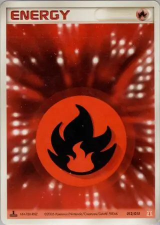 Fire Energy Pokemon card from Holon Research Tower: Fire Quarter Deck