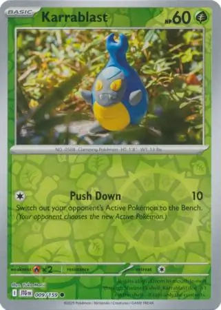 Karrablast Reverse Holo