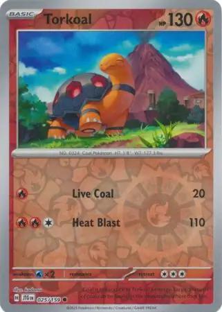 Torkoal Reverse Holo