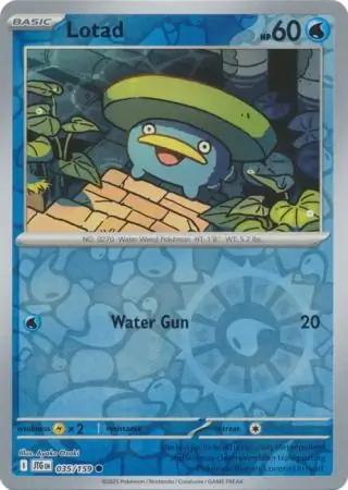 Lotad Reverse Holo