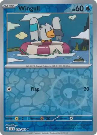 Wingull Reverse Holo