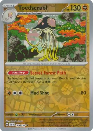 Toedscruel Reverse Holo