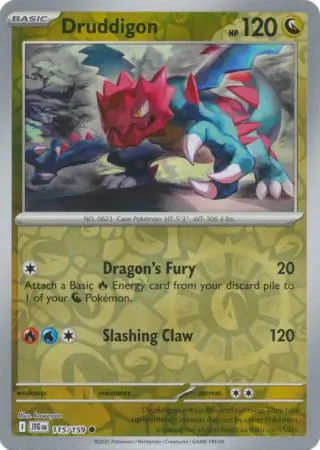 Druddigon Reverse Holo