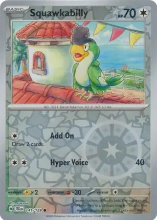 Squawkabilly Reverse Holo