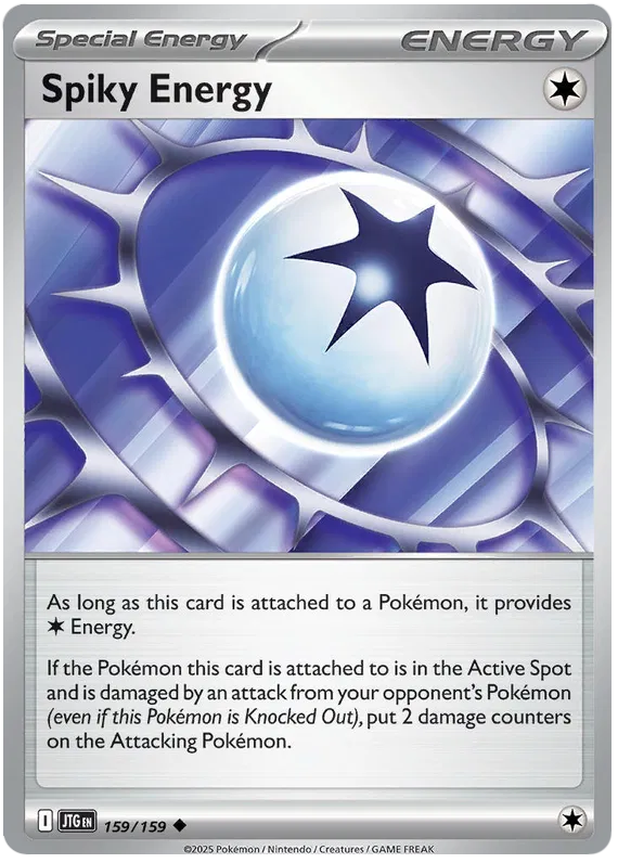Spiky Energy Pokemon card from Journey Together