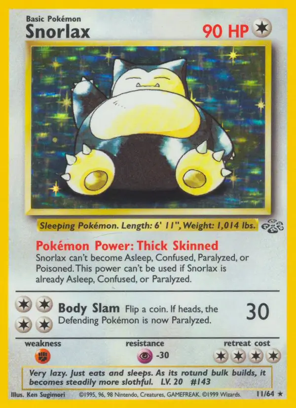 Snorlax Holo