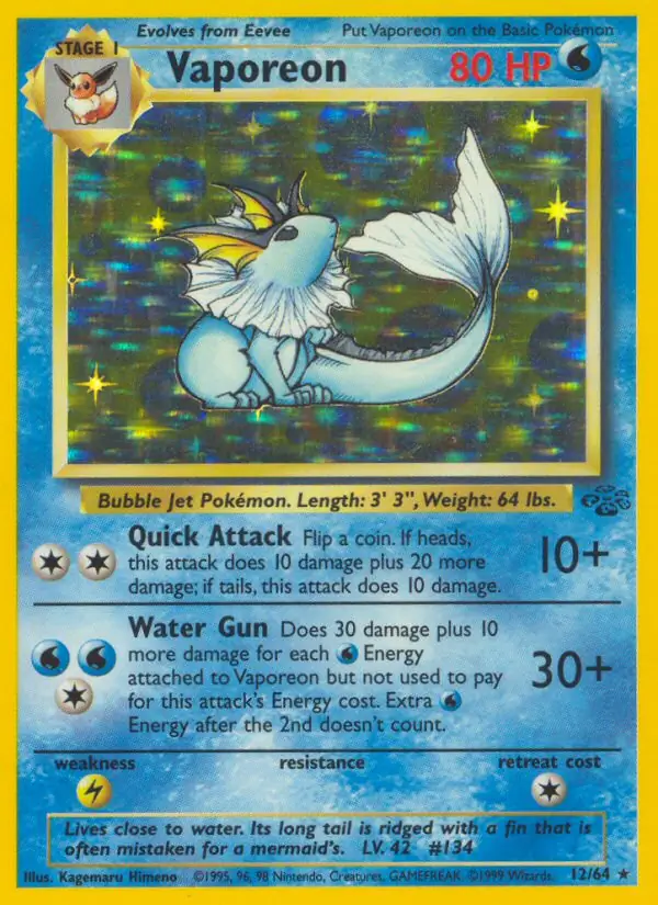 Vaporeon Holo