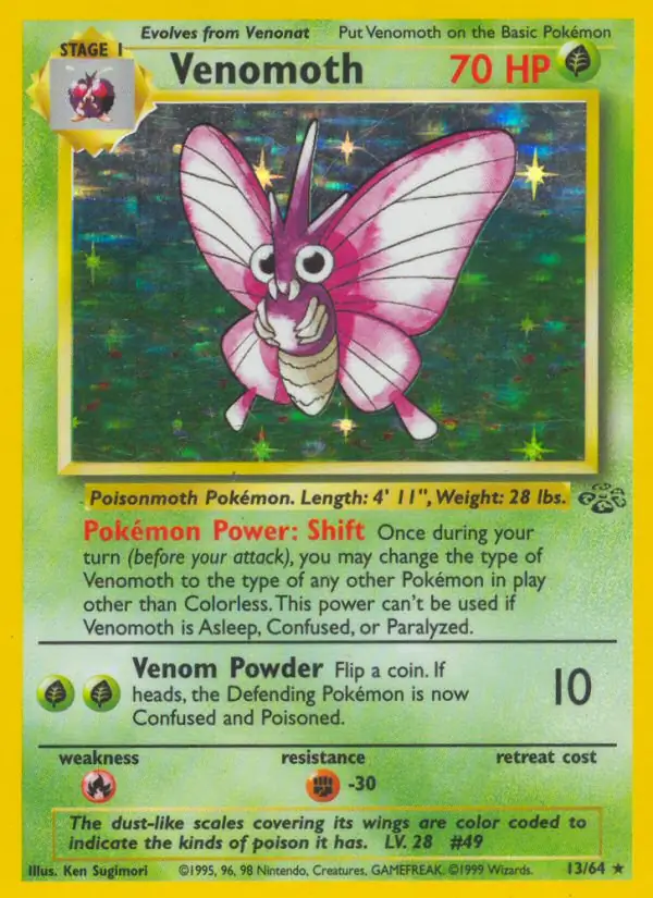 Venomoth Holo