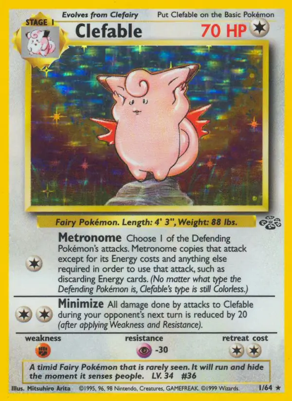 Clefable Holo