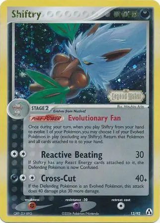 Shiftry Reverse Holo