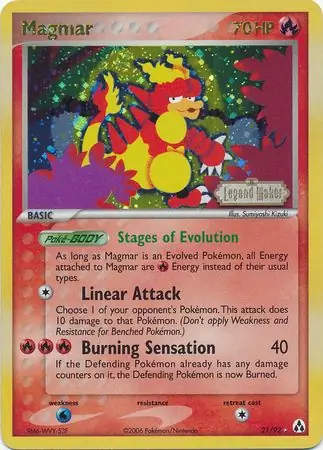 Magmar Reverse Holo