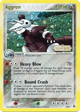 Aggron Reverse Holo