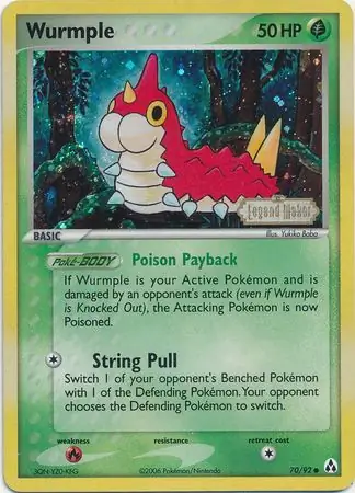 Wurmple Reverse Holo