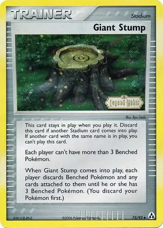 Giant Stump Reverse Holo