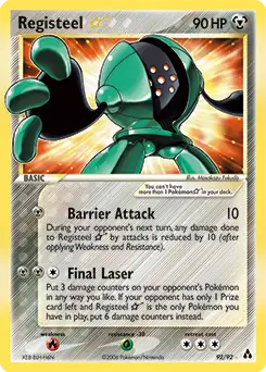 Registeel Gold Star