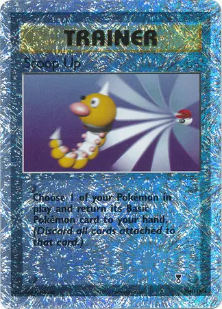 Scoop Up Reverse Holo Pokemon card from Legendary Collection