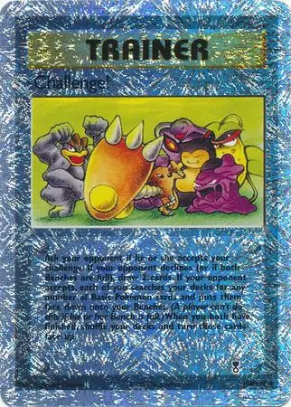 Challenge! Reverse Holo Pokemon card from Legendary Collection