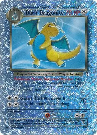 Dark Dragonite Reverse Holo