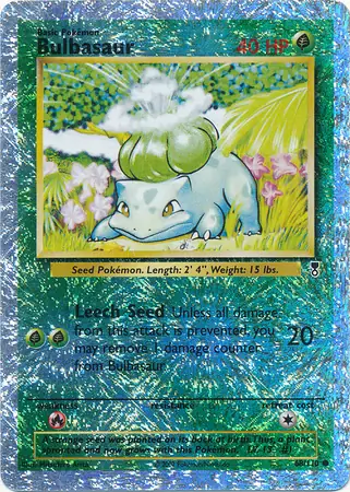 Bulbasaur Reverse Holo