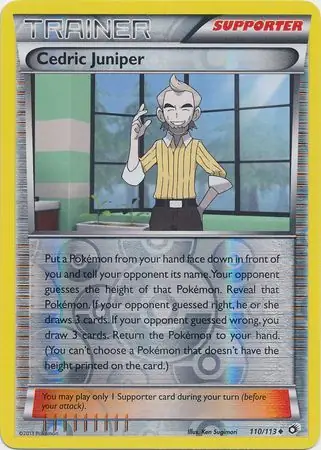 Cedric Juniper Reverse Holo