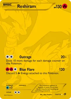 Full Art Reshiram Secret
