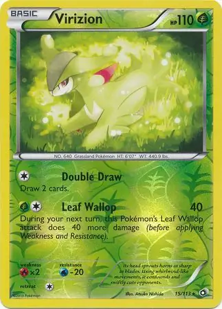 Virizion Reverse Holo