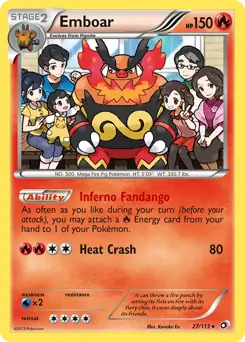 Emboar Holo