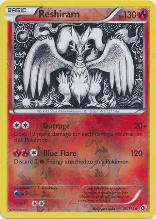 Reshiram Reverse Holo