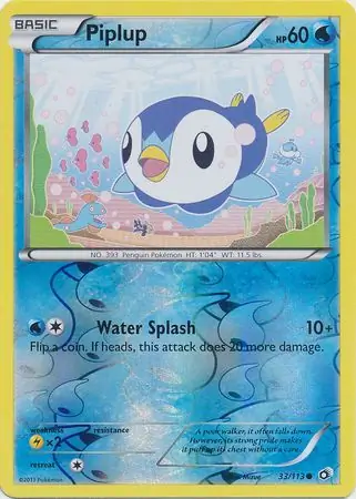 Piplup Reverse Holo