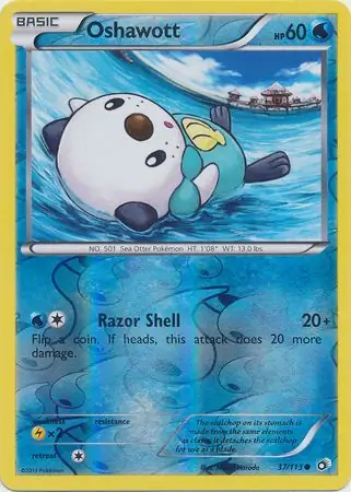 Oshawott Reverse Holo