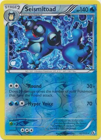 Seismitoad Reverse Holo