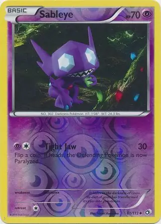 Sableye Reverse Holo