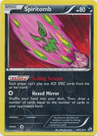 Spiritomb Reverse Holo