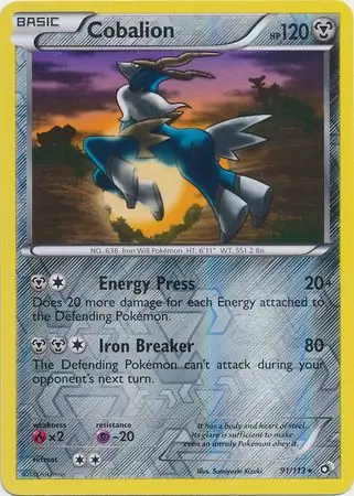 Cobalion Reverse Holo